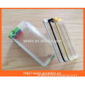 Unique protective ultra slim transparent clear cover for iphone 6 plus tpu case with USB charging cable and Flash light